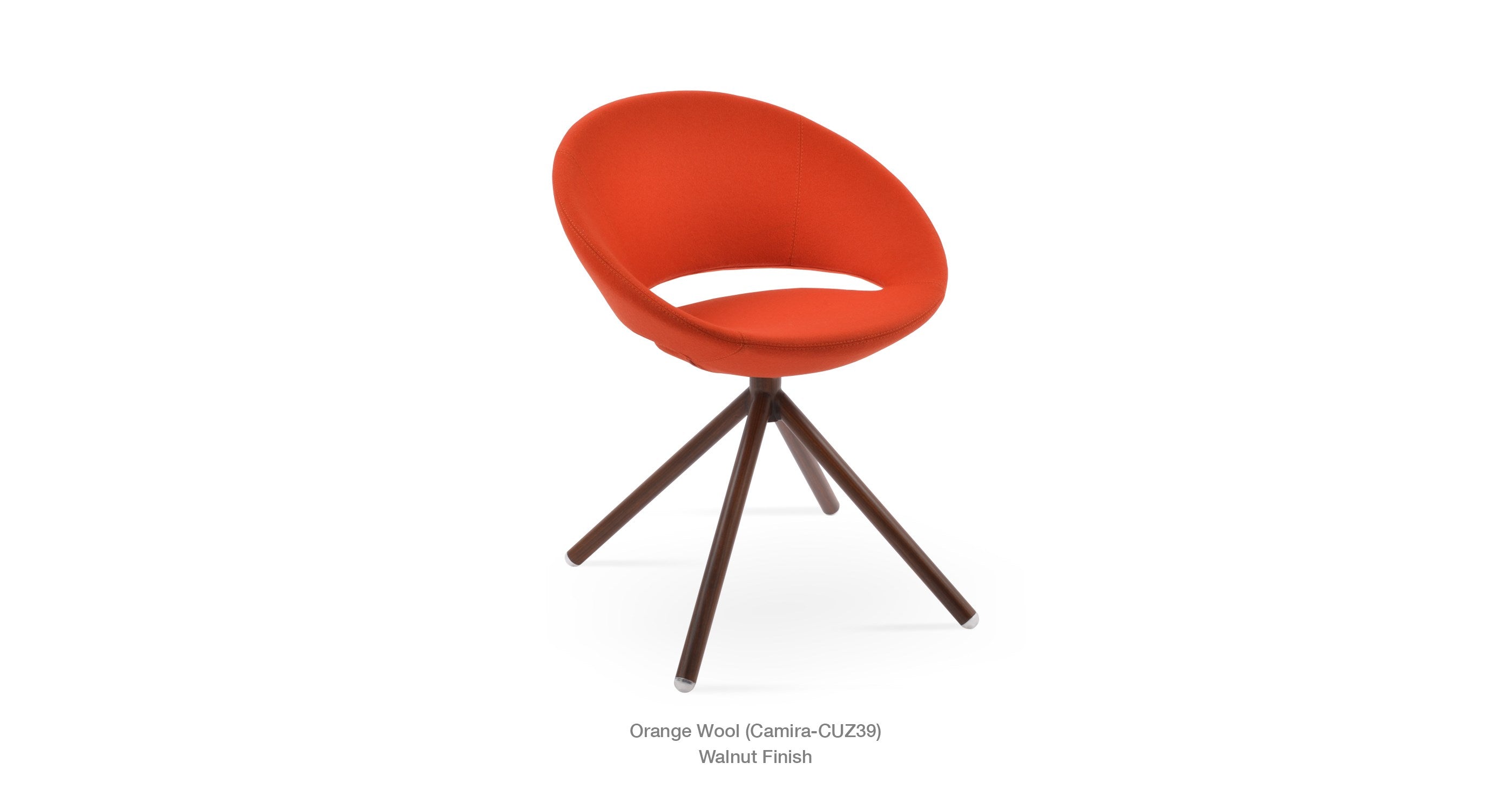 Crescent Stick Swivel Chair - durable construction for long-lasting use | Image 13 | InSTYLE Home & Rugs