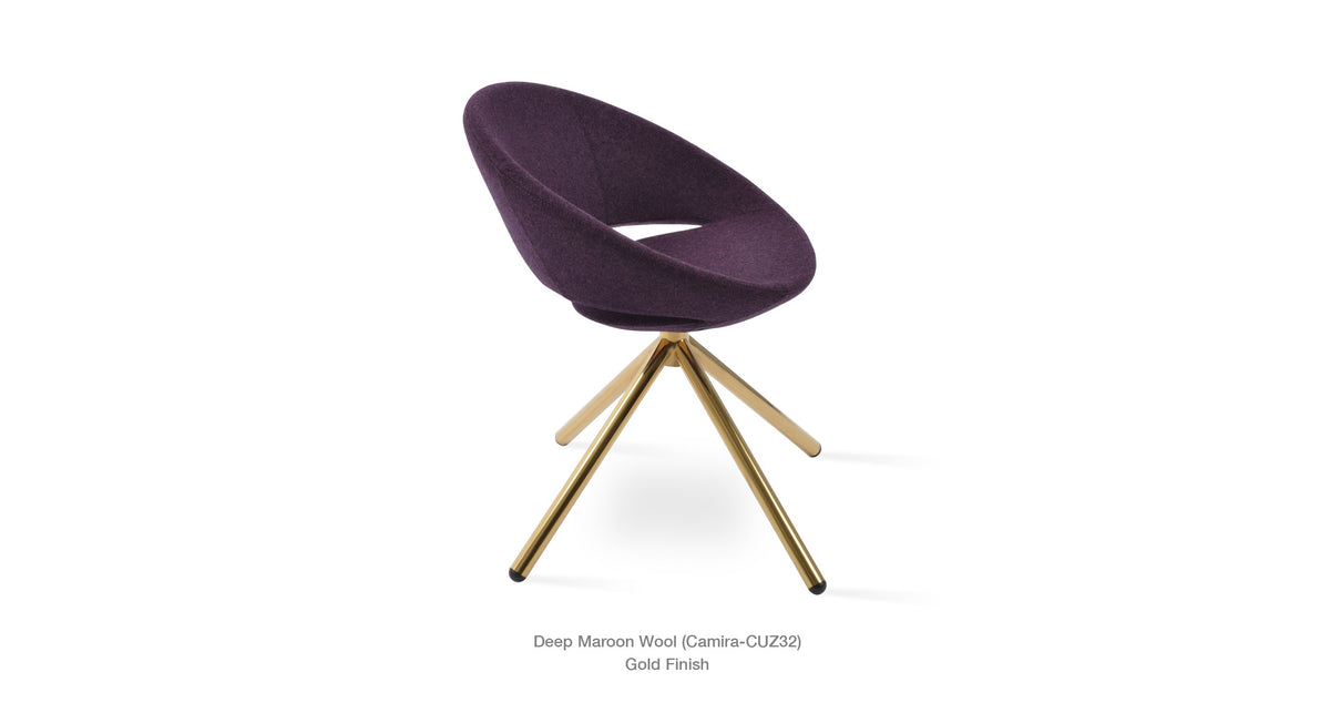Crescent Stick Swivel Chair - durable construction for long-lasting use | Image 24 | InSTYLE Home & Rugs
