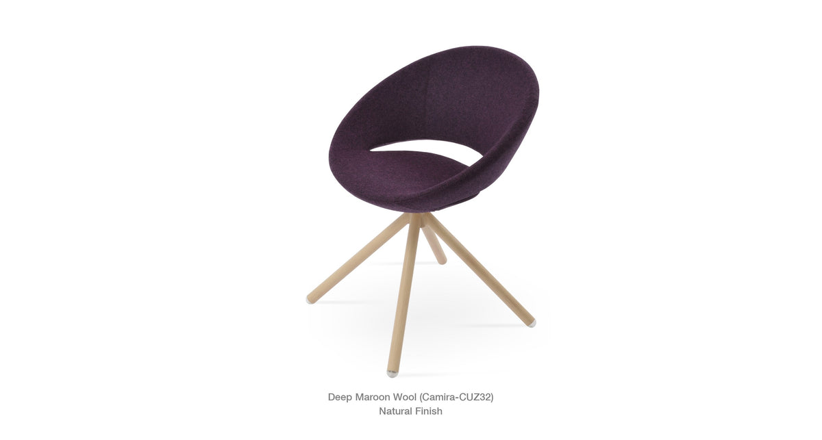 Crescent Stick Swivel Chair - durable construction for long-lasting use | Image 25 | InSTYLE Home & Rugs