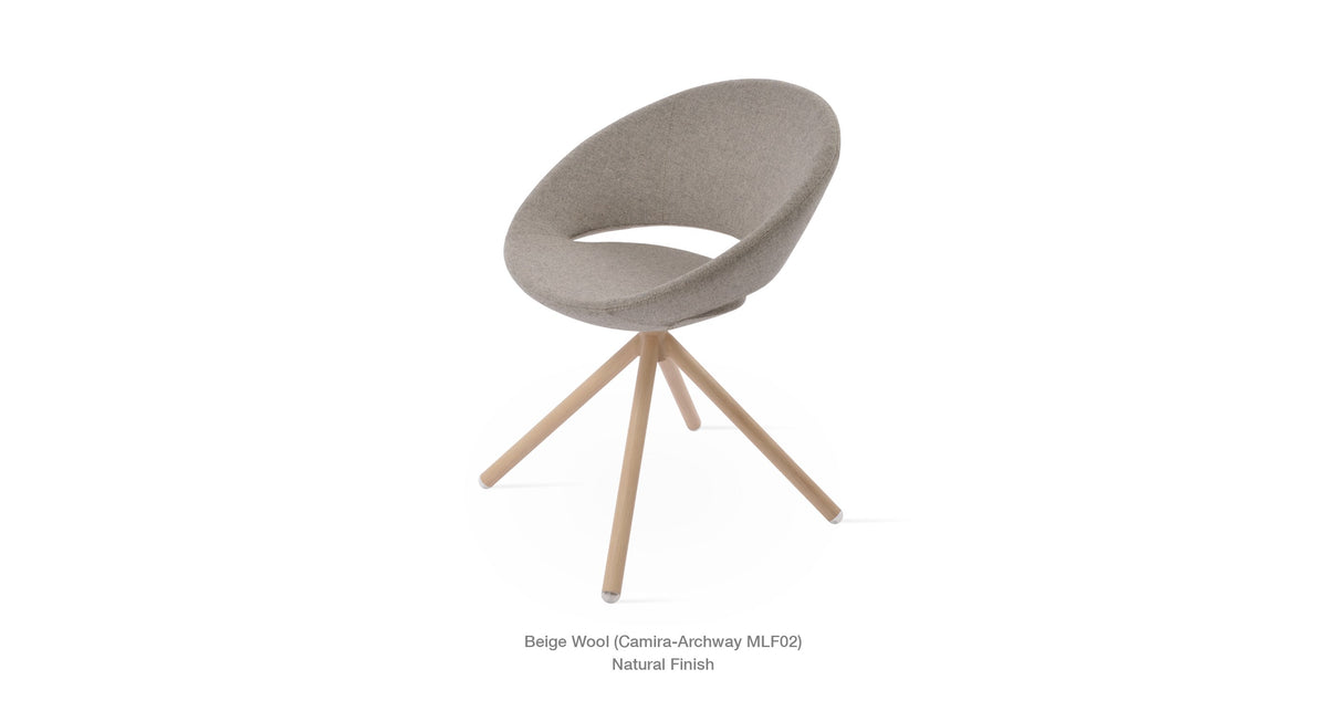 Crescent Stick Swivel Chair - durable construction for long-lasting use | Image 36 | InSTYLE Home & Rugs
