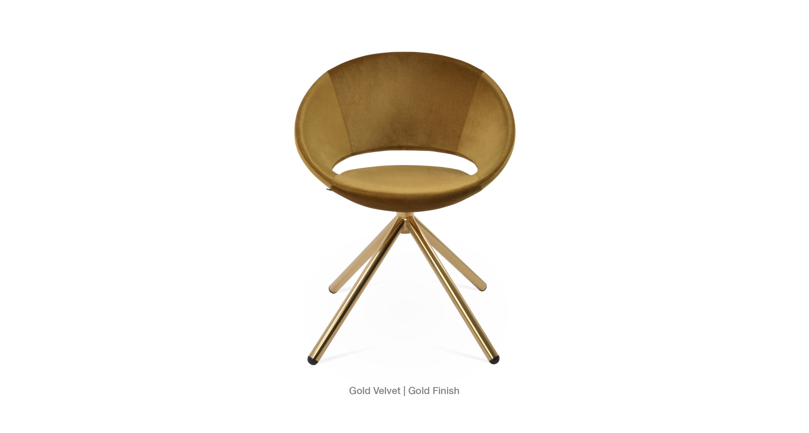 Crescent Stick Swivel Chair - durable construction for long-lasting use | Image 38 | InSTYLE Home & Rugs