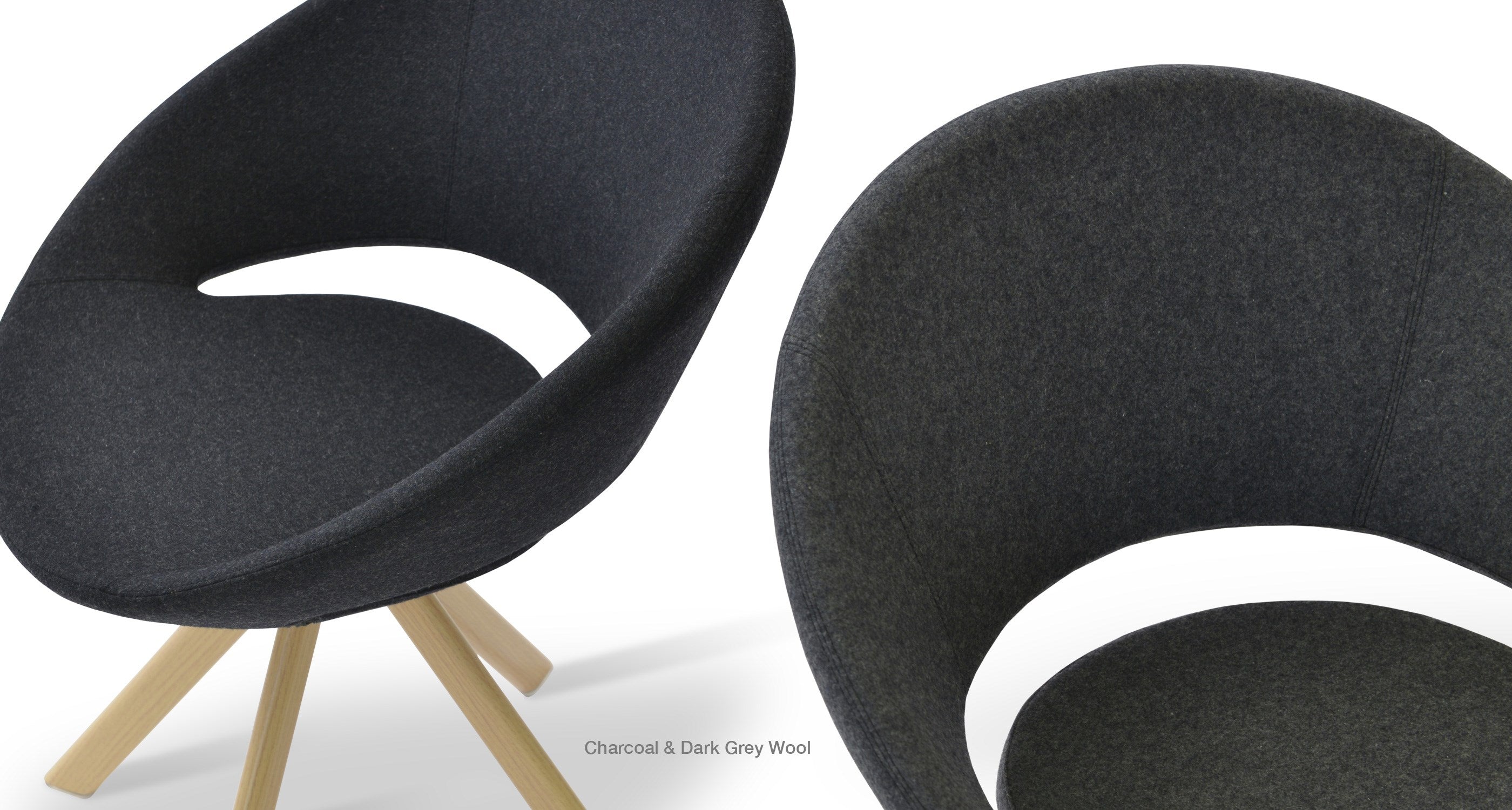 Crescent Sword Swivel Chair - durable construction for long-lasting use | Image 28 | InSTYLE Home & Rugs