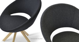 Crescent Sword Swivel Chair - durable construction for long-lasting use | Image 28 | InSTYLE Home & Rugs