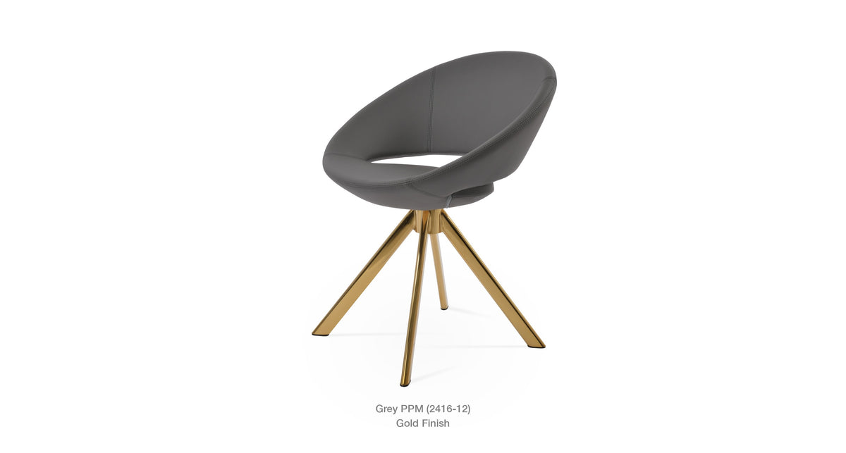 Crescent Sword Swivel Chair - durable construction for long-lasting use | Image 55 | InSTYLE Home & Rugs