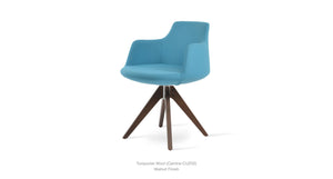 Dervish Pyramid Swivel Chair - comfortable seating for dining and office spaces | Image 29 | InSTYLE Home & Rugs