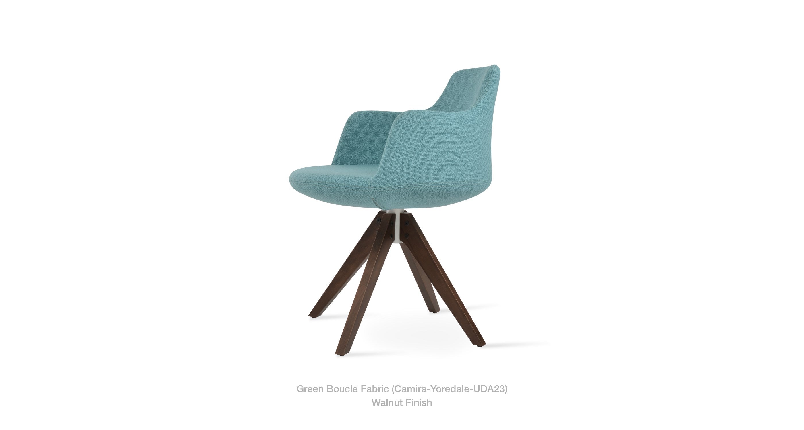 Dervish Pyramid Swivel Chair - comfortable seating for dining and office spaces | Image 32 | InSTYLE Home & Rugs
