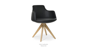 Dervish Pyramid Swivel Chair - comfortable seating for dining and office spaces | Image 36 | InSTYLE Home & Rugs