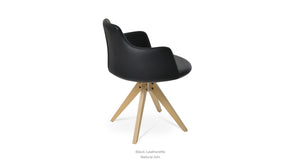 Dervish Pyramid Swivel Chair - comfortable seating for dining and office spaces | Image 37 | InSTYLE Home & Rugs