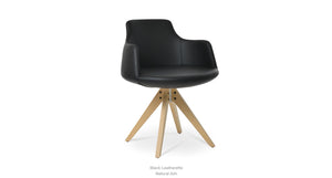 Dervish Pyramid Swivel Chair - comfortable seating for dining and office spaces | Image 38 | InSTYLE Home & Rugs
