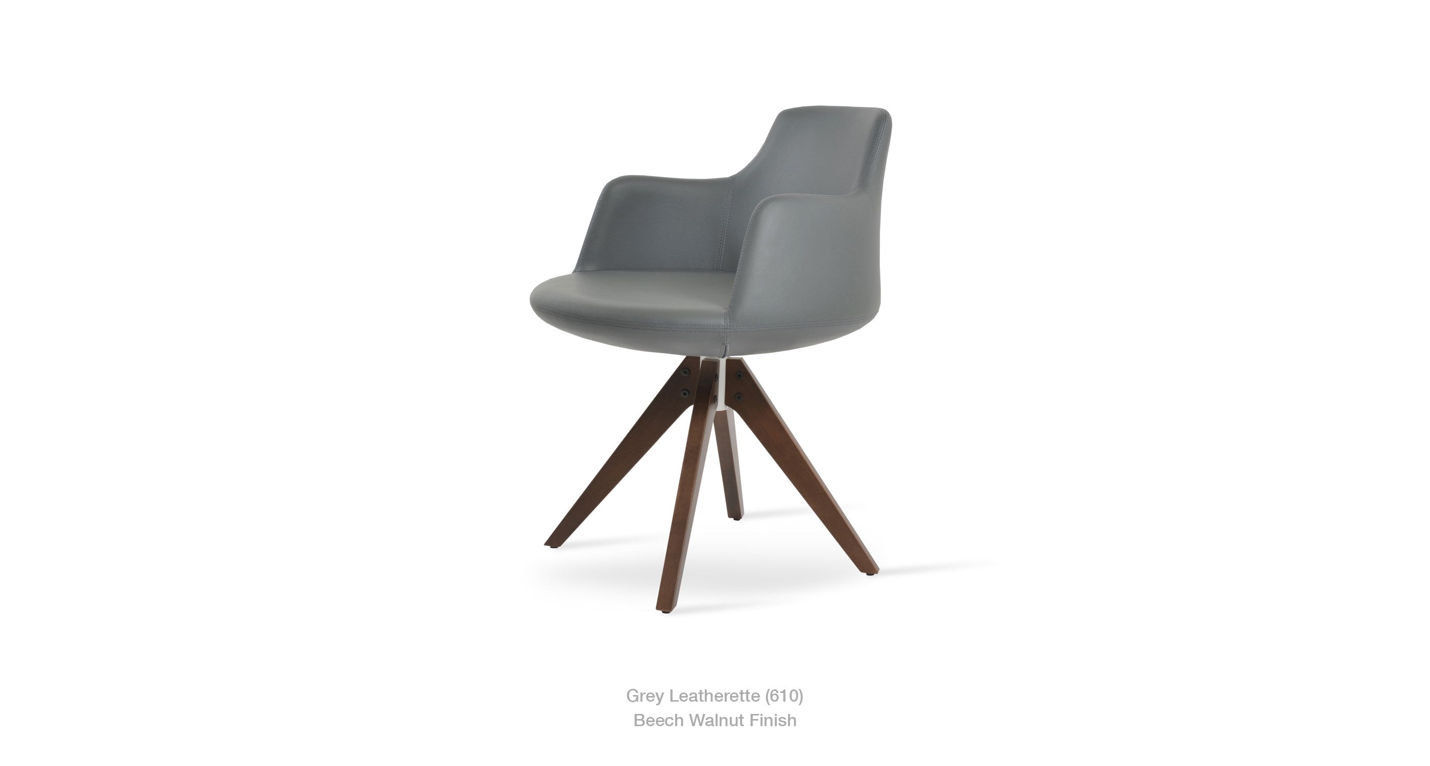 Dervish Pyramid Swivel Chair - comfortable seating for dining and office spaces | Image 40 | InSTYLE Home & Rugs