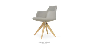 Dervish Pyramid Swivel Chair - comfortable seating for dining and office spaces | Image 41 | InSTYLE Home & Rugs