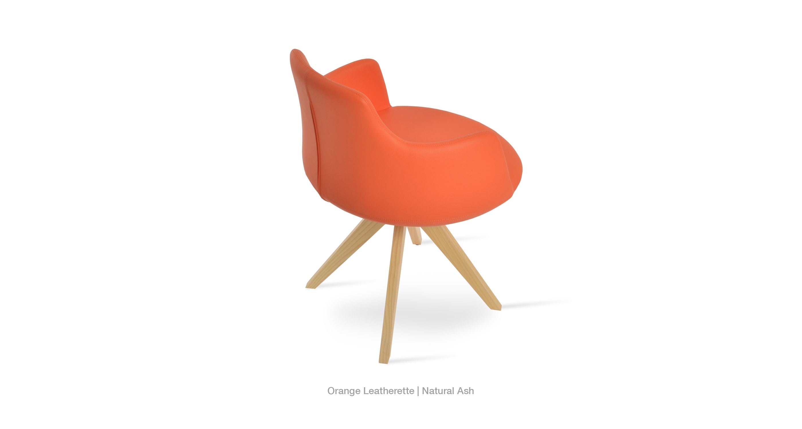 Dervish Pyramid Swivel Chair - comfortable seating for dining and office spaces | Image 43 | InSTYLE Home & Rugs