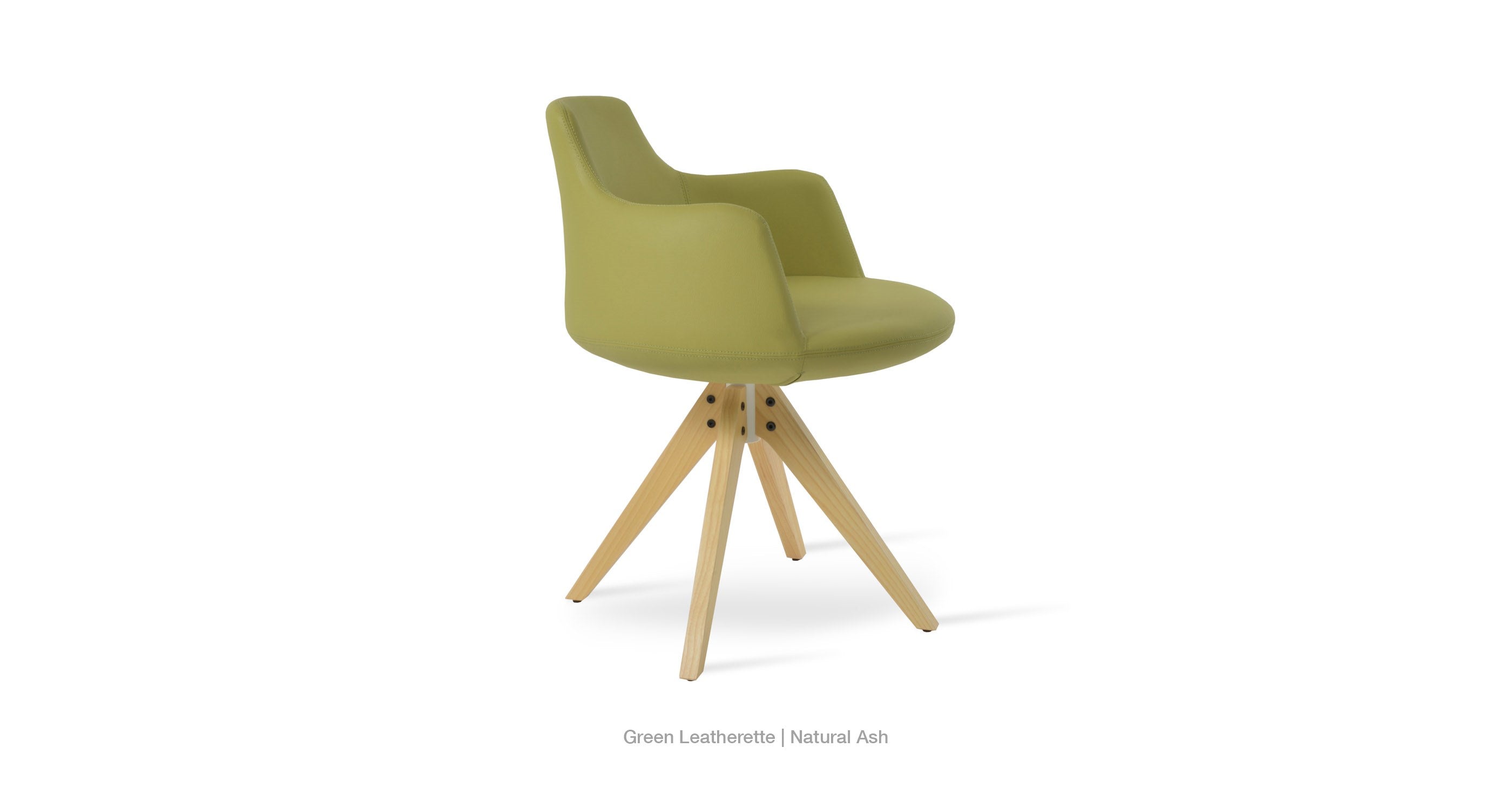Dervish Pyramid Swivel Chair - comfortable seating for dining and office spaces | Image 44 | InSTYLE Home & Rugs