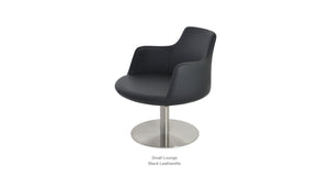 Dervish Round Swivel Chair - comfortable seating for dining and office spaces | Image 26 | InSTYLE Home & Rugs