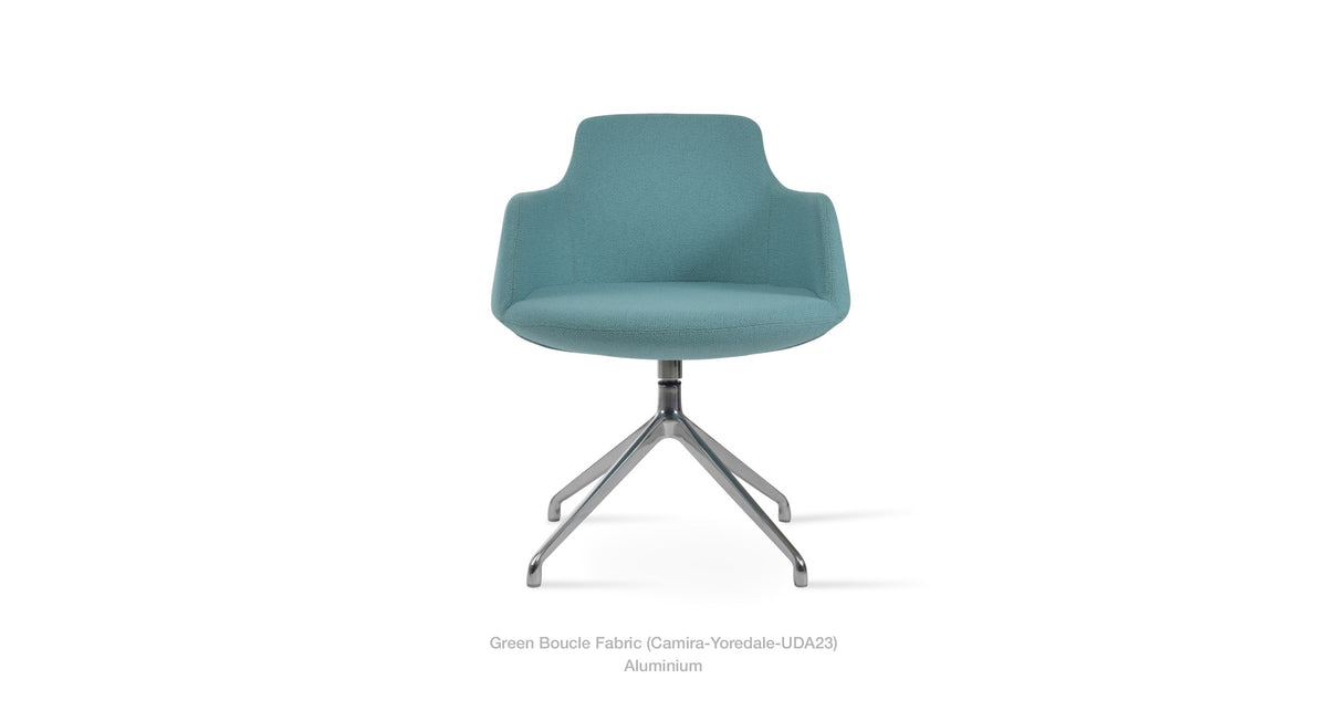 Dervish Spider Swivel Chair - variety of styles from classic to contemporary | Image 12 | InSTYLE Home & Rugs