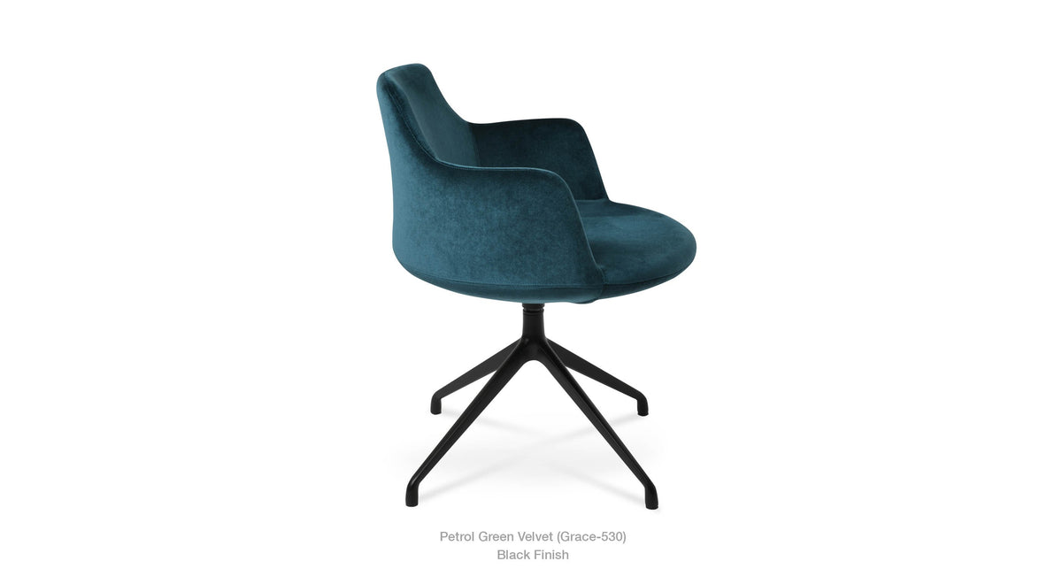 Dervish Spider Swivel Chair - variety of styles from classic to contemporary | Image 18 | InSTYLE Home & Rugs
