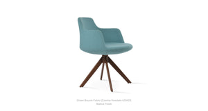 Dervish Sword Swivel Chair - comfortable seating for dining and office spaces | Image 7 | InSTYLE Home & Rugs