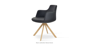 Dervish Sword Swivel Chair - comfortable seating for dining and office spaces | Image 12 | InSTYLE Home & Rugs