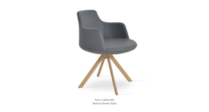 Dervish Sword Swivel Chair - comfortable seating for dining and office spaces | Image 15 | InSTYLE Home & Rugs