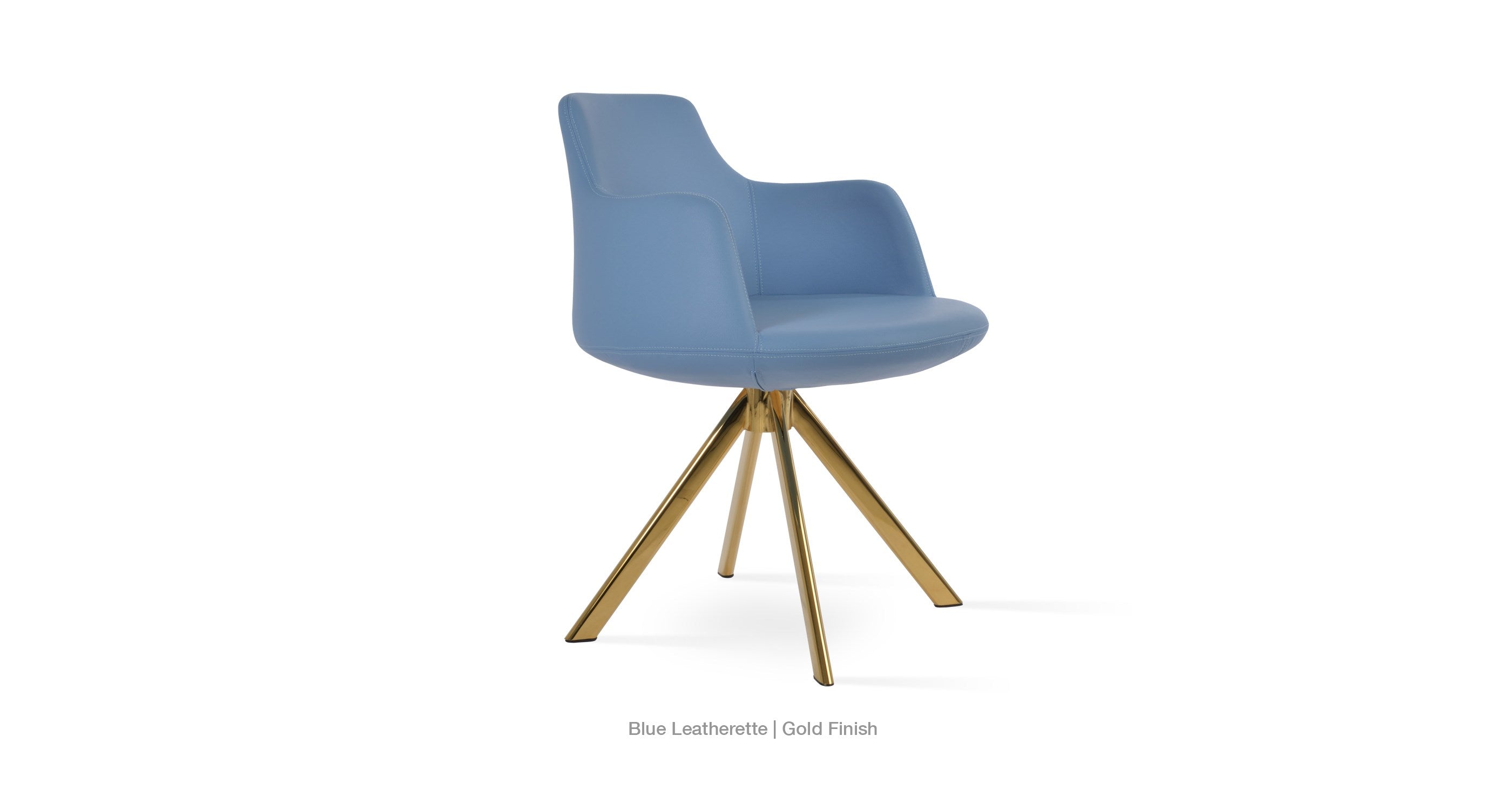 Dervish Sword Swivel Chair - comfortable seating for dining and office spaces | Image 16 | InSTYLE Home & Rugs