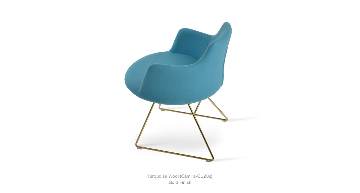 Dervish Wire Chair - comfortable seating for dining and office spaces | Image 7 | InSTYLE Home & Rugs