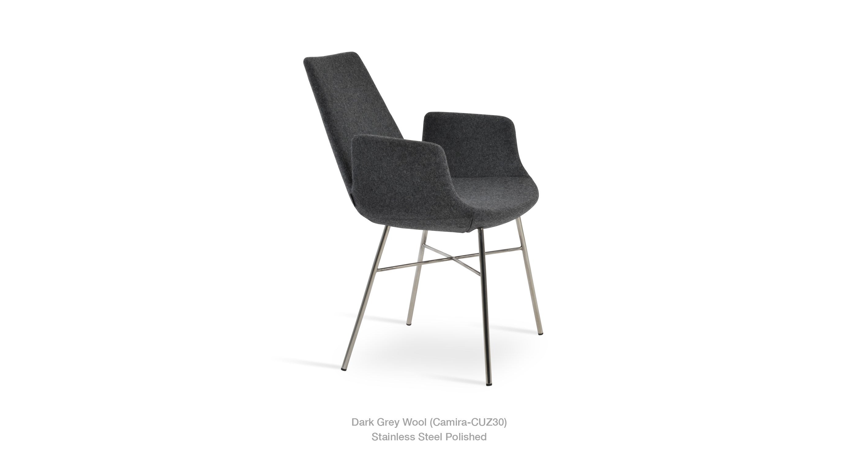Eiffel Arm Cross Chair - durable construction for long-lasting use | Image 17 | InSTYLE Home & Rugs