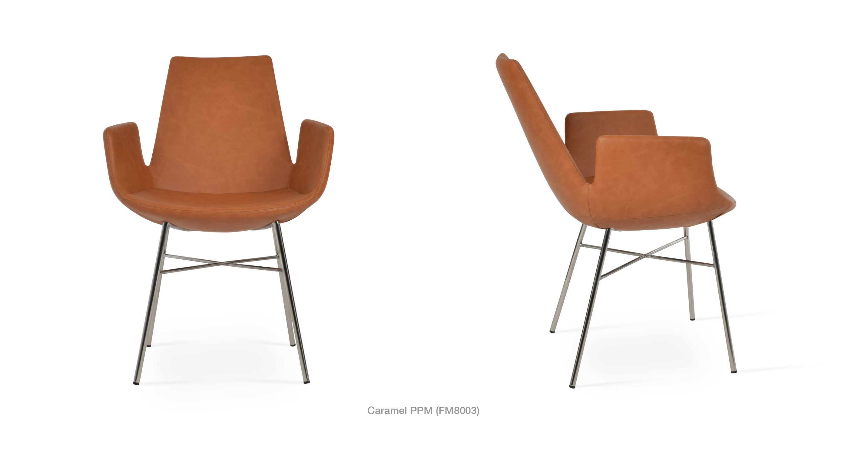 Eiffel Arm Cross Chair - durable construction for long-lasting use | Image 7 | InSTYLE Home & Rugs