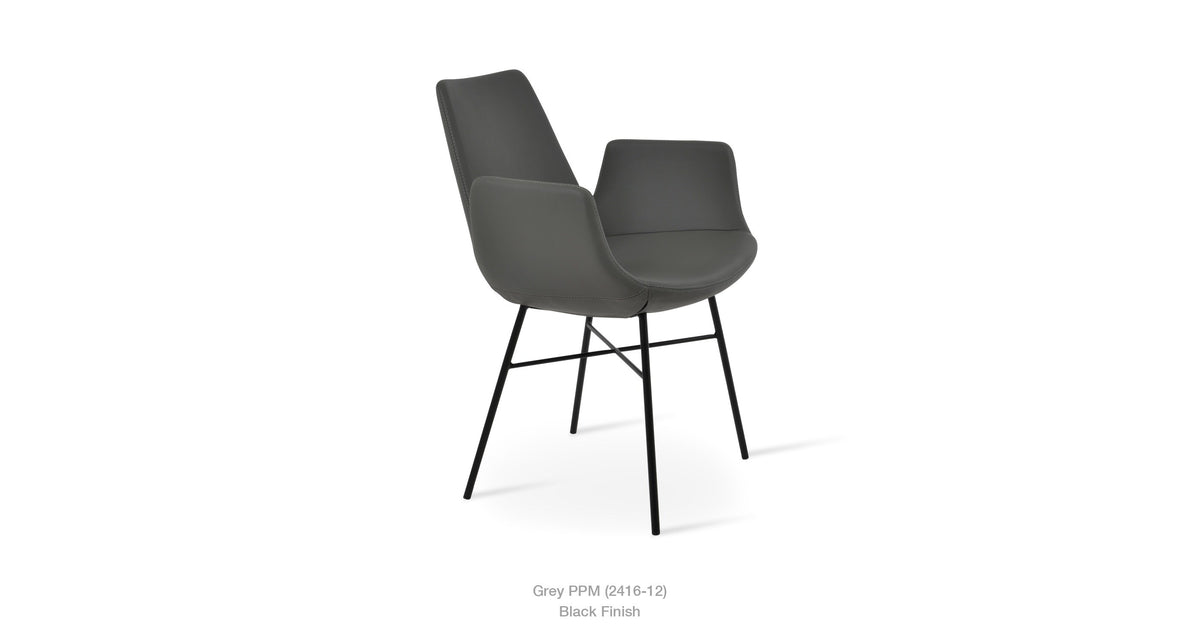 Eiffel Arm Cross Chair - durable construction for long-lasting use | Image 15 | InSTYLE Home & Rugs