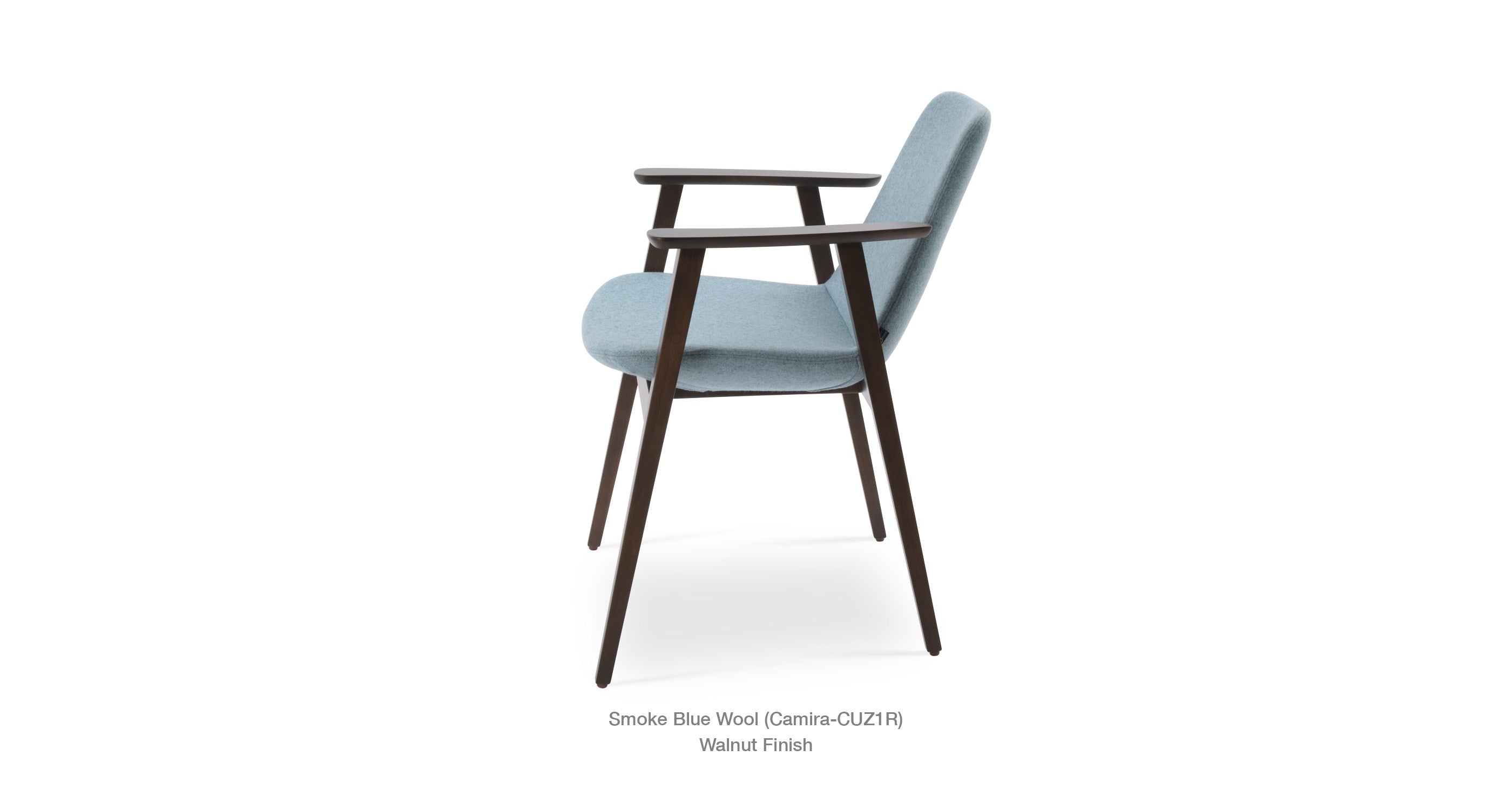 Eiffel Guest Armchair - upholstered armchair with padded comfort | Image 7 | InSTYLE Home & Rugs