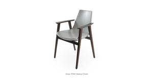 Eiffel Guest Armchair - upholstered armchair with padded comfort | Image 18 | InSTYLE Home & Rugs