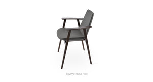 Eiffel Guest Armchair - upholstered armchair with padded comfort | Image 19 | InSTYLE Home & Rugs