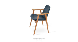 Eiffel Guest Armchair - upholstered armchair with padded comfort | Image 23 | InSTYLE Home & Rugs