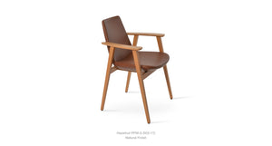 Eiffel Guest Armchair - upholstered armchair with padded comfort | Image 24 | InSTYLE Home & Rugs