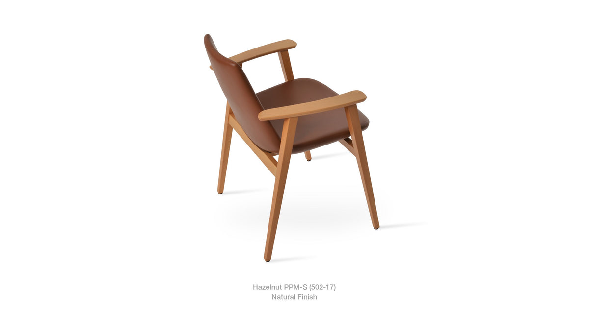 Eiffel Guest Armchair - upholstered armchair with padded comfort | Image 25 | InSTYLE Home & Rugs