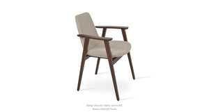 Eiffel Guest Armchair - upholstered armchair with padded comfort | Image 32 | InSTYLE Home & Rugs
