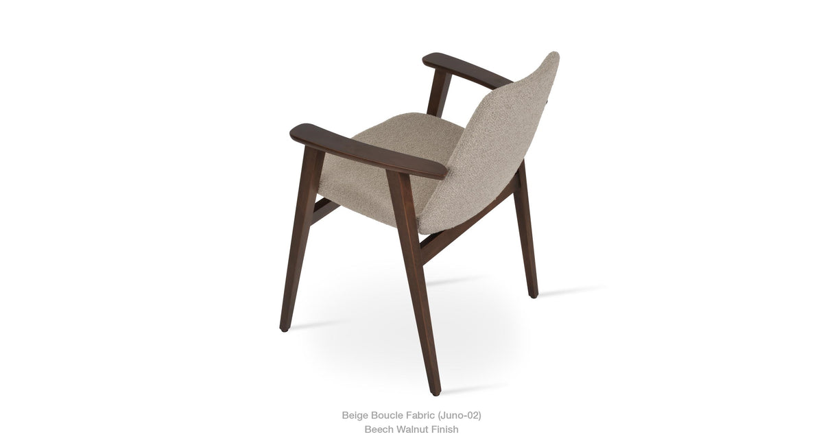Eiffel Guest Armchair - upholstered armchair with padded comfort | Image 33 | InSTYLE Home & Rugs