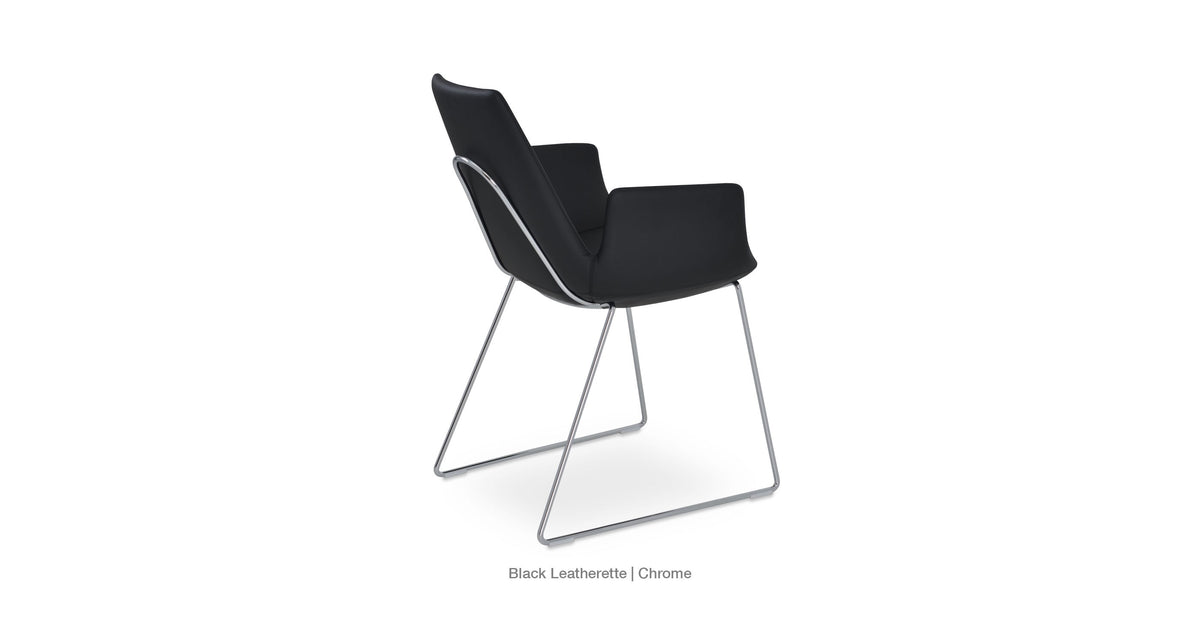 Eiffel Arm Handle Back Chair - durable construction for long-lasting use | Image 9 | InSTYLE Home & Rugs