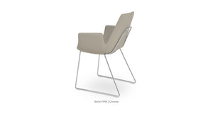 Eiffel Arm Handle Back Chair - durable construction for long-lasting use | Image 12 | InSTYLE Home & Rugs