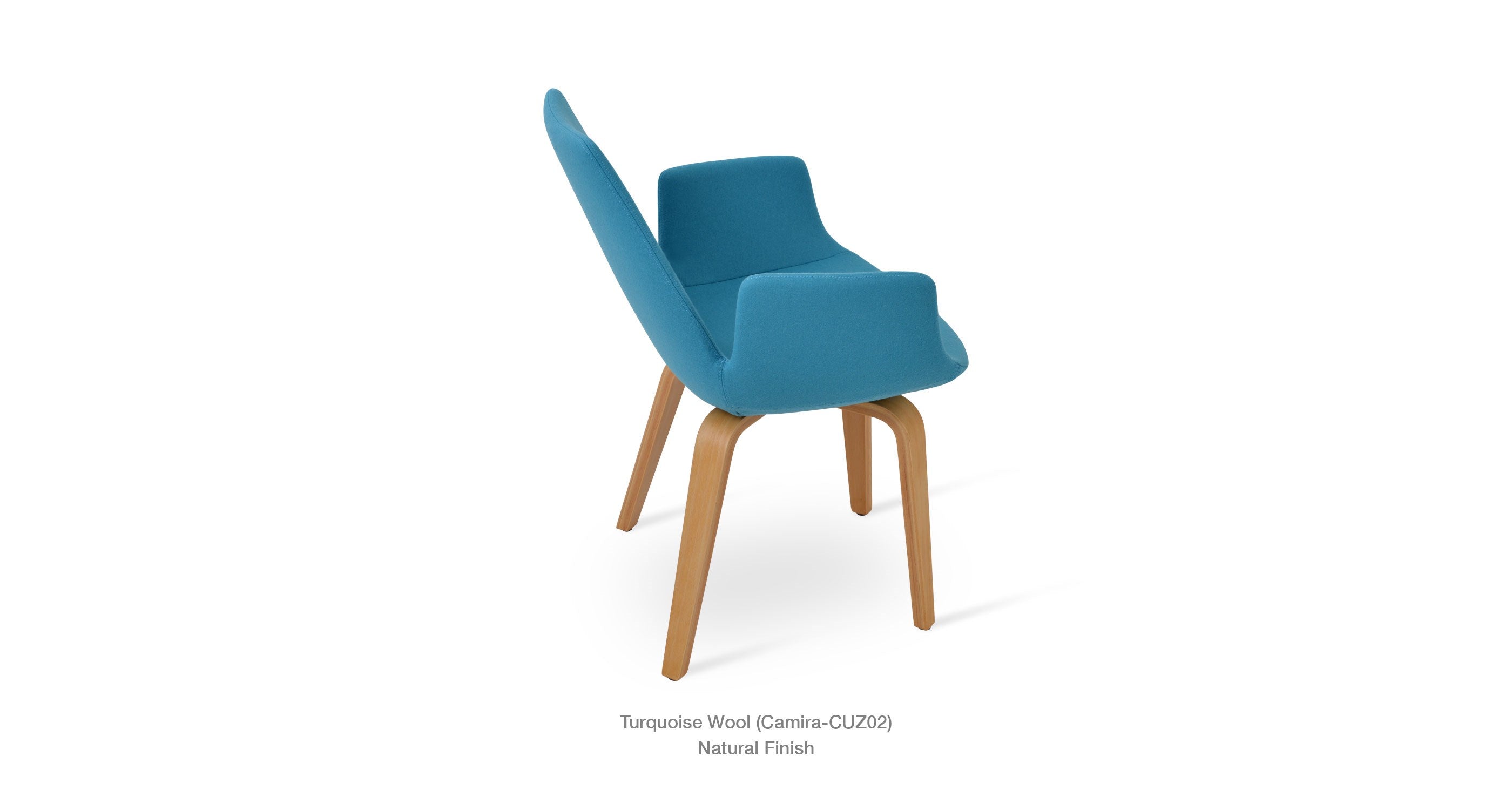 Eiffel Arm Plywood Chair - comfortable seating for dining and office spaces | Image 4 | InSTYLE Home & Rugs