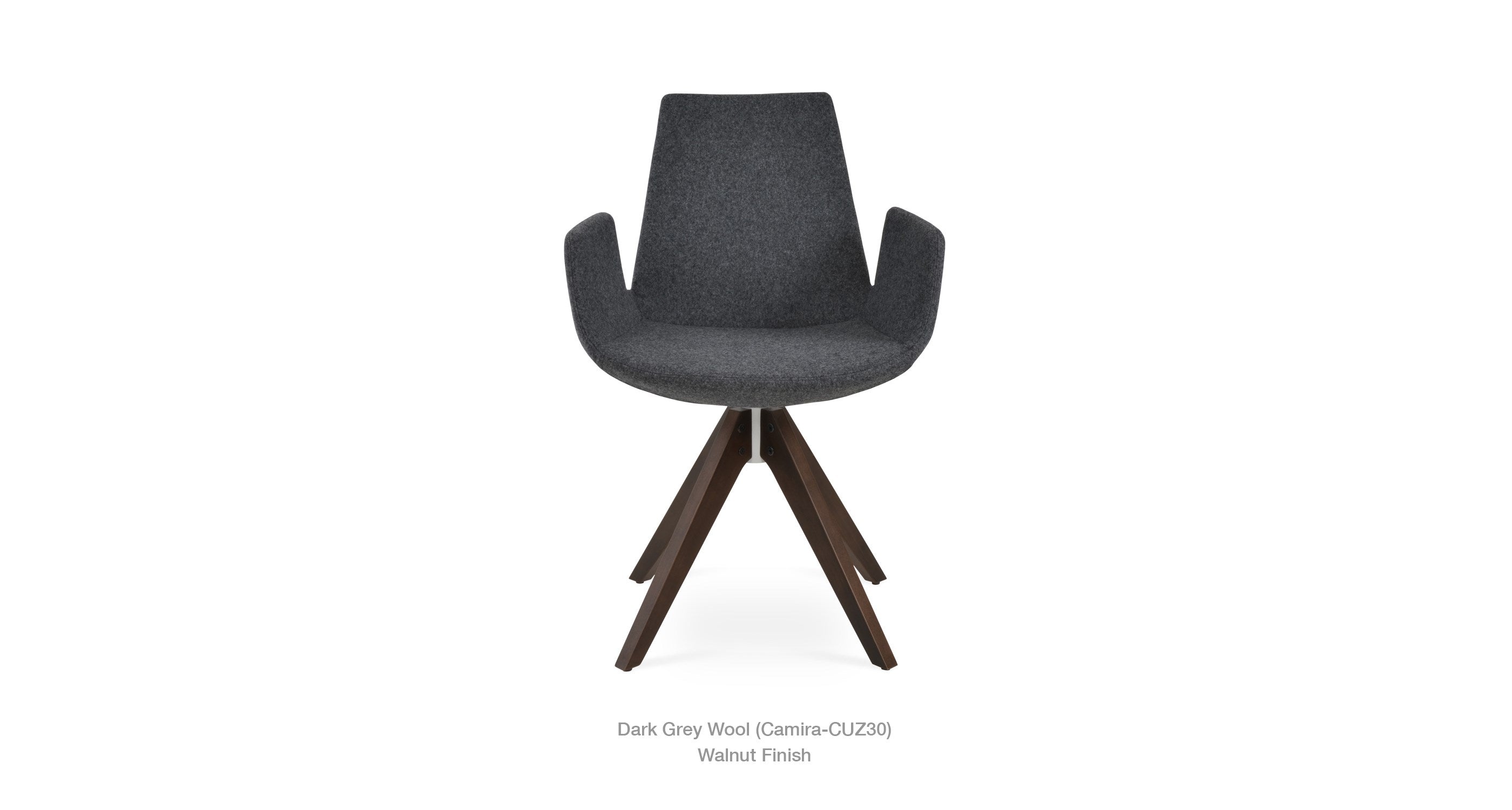 Eiffel Arm Pyramid Swivel Chair - variety of styles from classic to contemporary | Image 3 | InSTYLE Home & Rugs