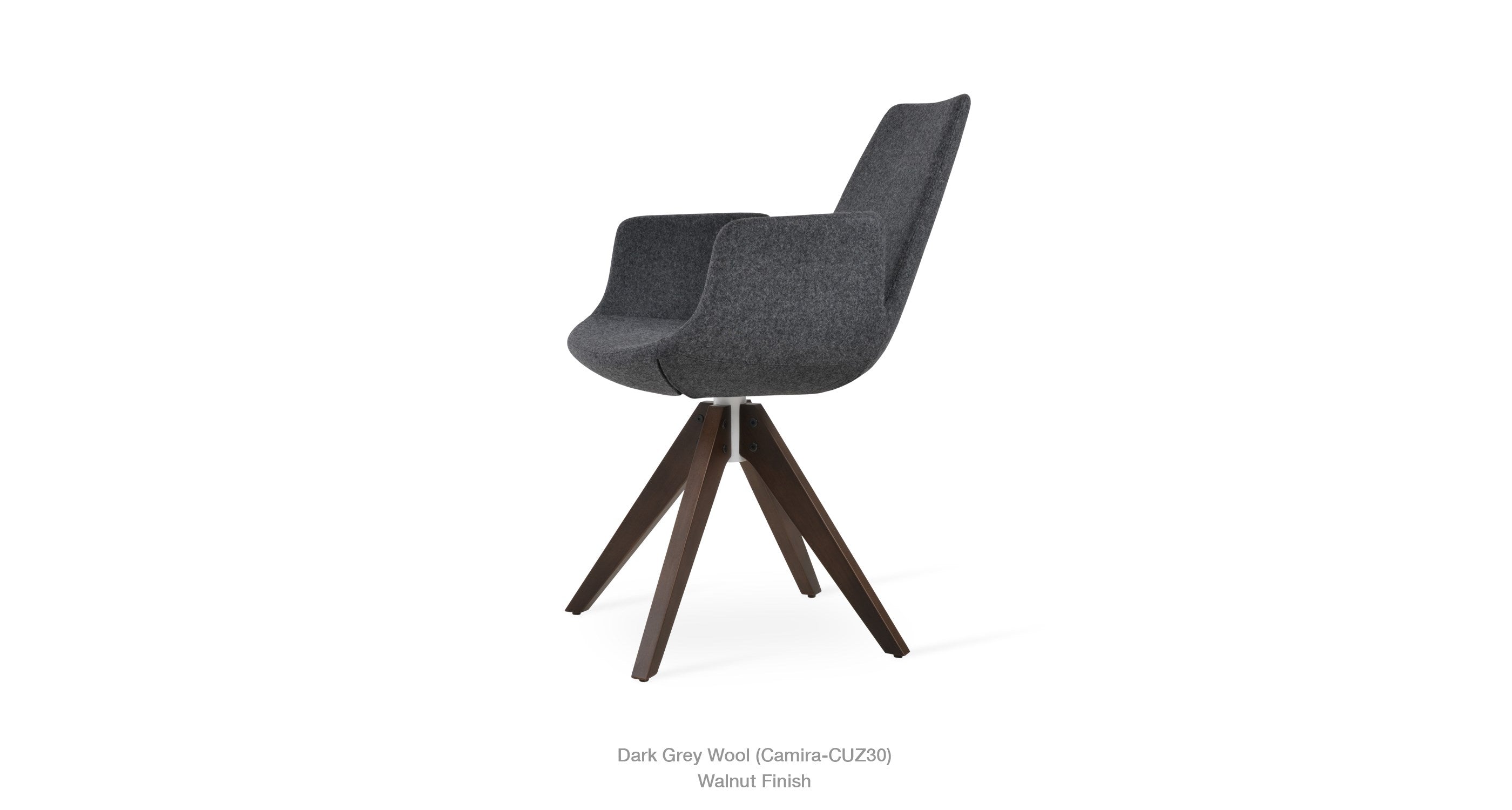 Eiffel Arm Pyramid Swivel Chair - variety of styles from classic to contemporary | Image 4 | InSTYLE Home & Rugs