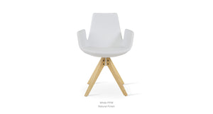 Eiffel Arm Pyramid Swivel Chair - variety of styles from classic to contemporary | Image 9 | InSTYLE Home & Rugs