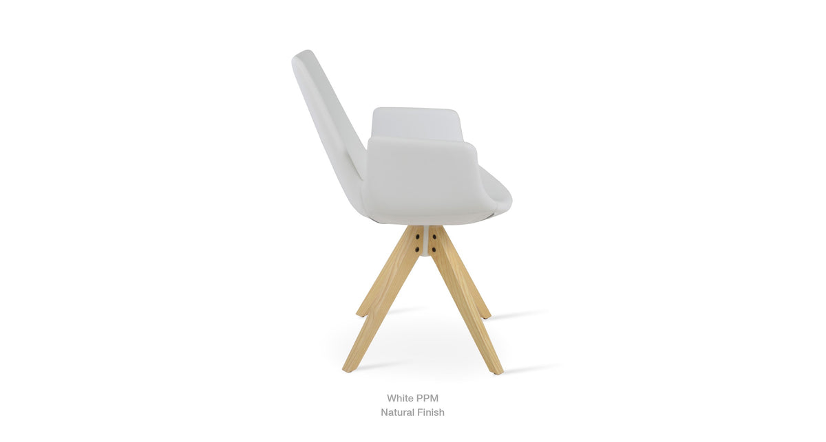 Eiffel Arm Pyramid Swivel Chair - variety of styles from classic to contemporary | Image 10 | InSTYLE Home & Rugs