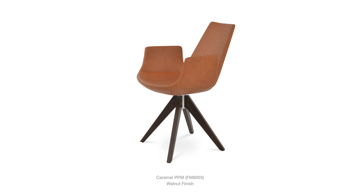 Eiffel Arm Pyramid Swivel Chair - variety of styles from classic to contemporary | Image 12 | InSTYLE Home & Rugs