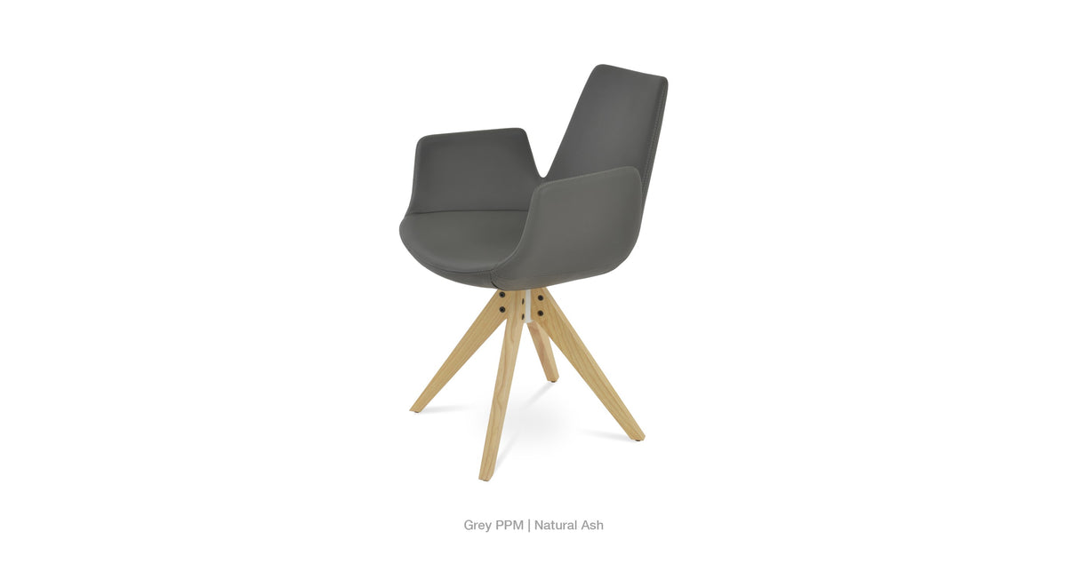 Eiffel Arm Pyramid Swivel Chair - variety of styles from classic to contemporary | Image 13 | InSTYLE Home & Rugs