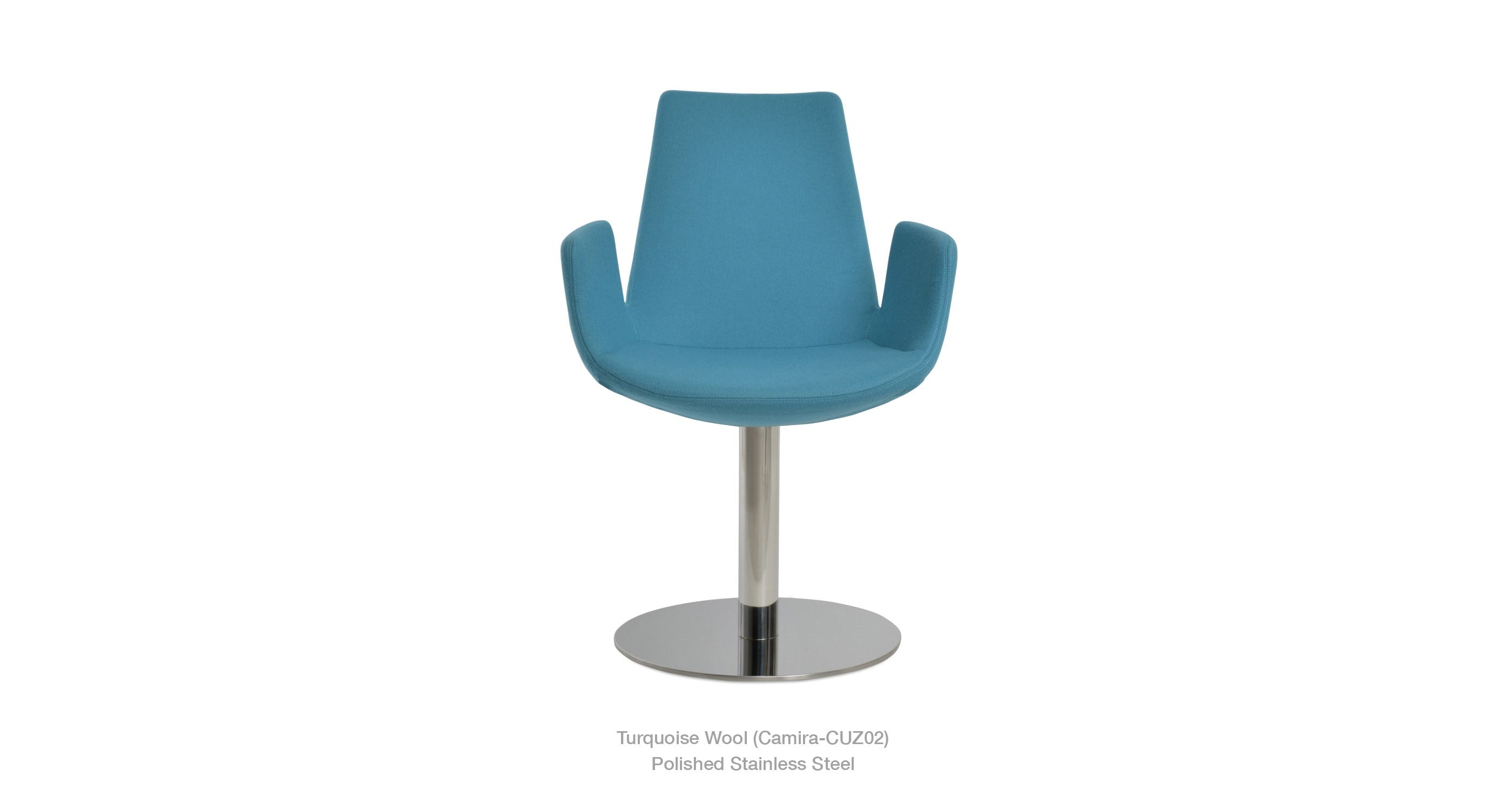 Eiffel Arm Round Chair - durable construction for long-lasting use | Image 28 | InSTYLE Home & Rugs