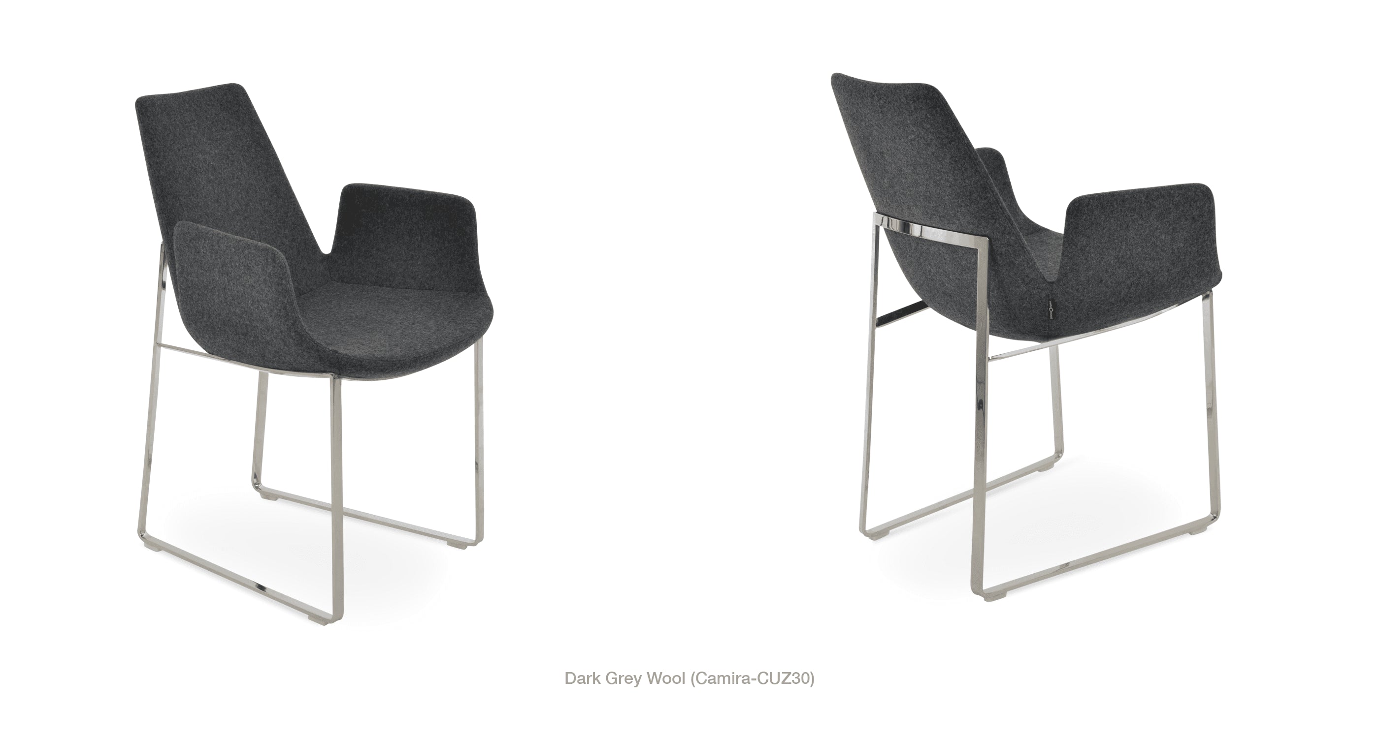 Eiffel Arm Sled Chair - comfortable dining experience | Image 28 | InSTYLE Home & Rugs