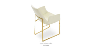 Eiffel Arm Sled Chair - comfortable dining experience | Image 17 | InSTYLE Home & Rugs
