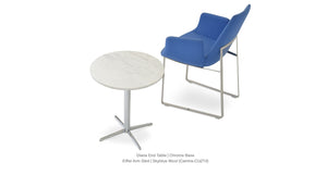 Eiffel Arm Sled Chair - comfortable dining experience | Image 21 | InSTYLE Home & Rugs