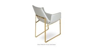Eiffel Arm Sled Chair - comfortable dining experience | Image 23 | InSTYLE Home & Rugs
